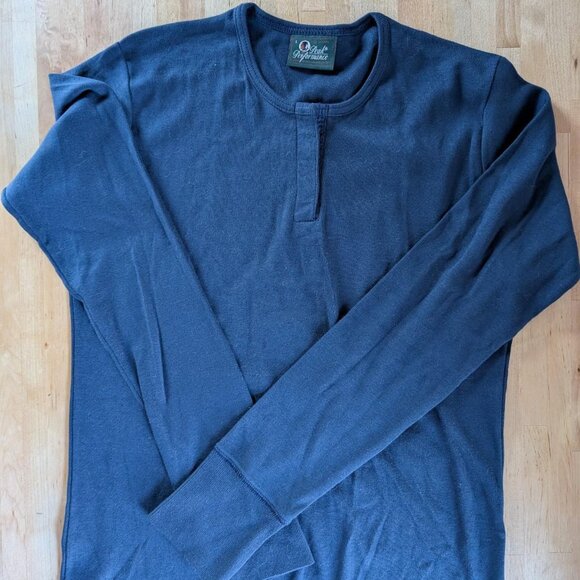 NWOT Peak Performance Women's T-shirt Long Sleeve Snap Buttons Large Swedish - Picture 1 of 6